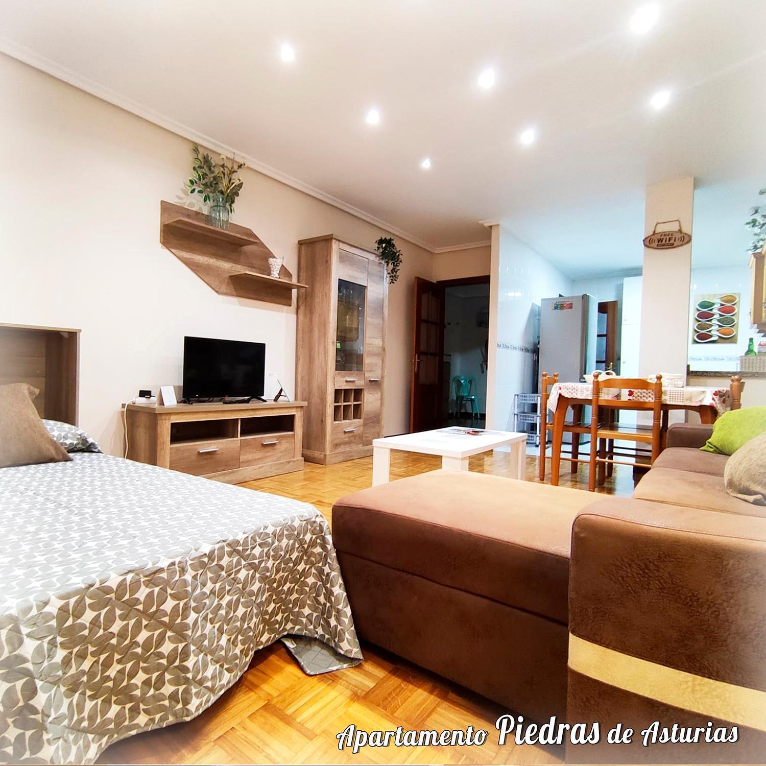 Piedras De Asturias Apartment เปียดราสบลังกาส ภายนอก รูปภาพ